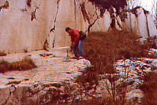 Esempio di ravanage geologico